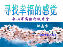 《成长的烦恼—寻找幸福的感觉》PPT课件-七年级上册心理健康【人民版】