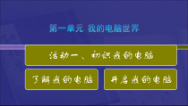 《初识我的电脑》PPT课件4-七年级上册信息技术【科学社版】