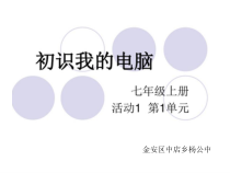 《初识我的电脑》PPT课件9-七年级上册信息技术【科学社版】