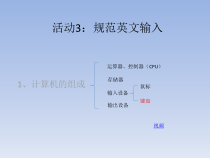 《活动3 规范英文输入》PPT课件8-七年级上册信息技术【科学社版】
