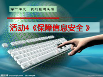 《活动4 保障信息安全》PPT课件2-七年级上册信息技术【科学社版】
