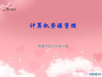 第1课《计算机资源管理》PPT课件2-七年级下册信息技术【川教版】