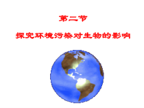 《第二节　探究环境污染对生物的影响》PPT课件1-人教版生物七年级下册