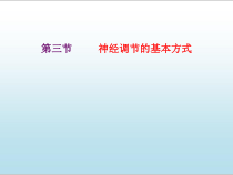 《第三节　神经调节的基本方式》PPT课件1-人教版生物七年级下册