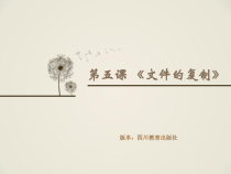 第5课《文件复制》PPT课件8-七年级下册信息技术【川教版】