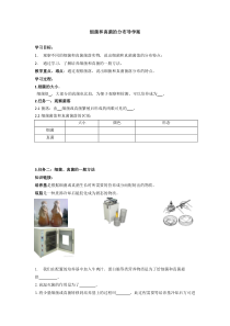 《第一节 细菌和真菌的分布》导学案-人教版生物八年级上册