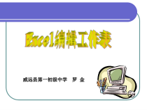 第9课《编辑工作表》PPT课件5-八年级上册信息技术【川教版】
