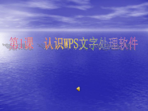 第1课《认识WPS文字处理软件》PPT课件7-八年级上册信息技术【川教版】