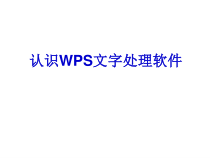 第1课《认识WPS文字处理软件》PPT课件8-八年级上册信息技术【川教版】