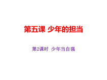 《少年当自强》PPT课件3-统编版九年级下册道德与法治