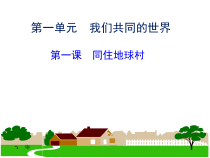 《开放互动的世界》PPT课件7-统编版九年级下册道德与法治