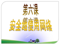 第6课《安全地使用网络》PPT课件-八年级上册信息技术【滇人版】