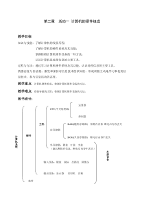 《计算机的硬件组成》教案-七年级上册信息技术【人教版】
