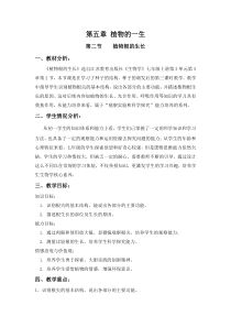 《第二节 植物根的生长》教学设计3-苏教版生物七年级上册