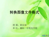 1.1.2《转换图像文件格式》PPT课件-八年级上版信息技术【人教蒙教】