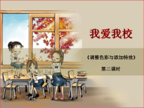 2.1.4《调整色彩与添加特效-改变图像大小和方向》PPT课件-八年级上版信息技术【人教蒙教】