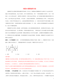 高考物理三轮冲刺专题05极限临界方法(含解析)