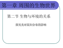 《第二节 生物与环境的关系》PPT课件1-苏教版生物七年级上册