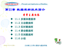 数据库新技术简介讲义课件