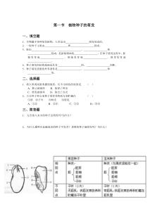 《第一节 植物种子的萌发》课后练习-苏教版生物七年级上册
