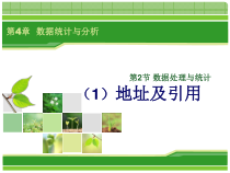 3.2.1《地址及引用》PPT课件1-七年级信息技术【苏科版】