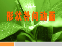 1.3.2《制作形状补间动画》PPT课件2-八年级信息技术【苏科版】