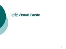 4.1.4《认识Visual Basic》PPT课件8-八年级信息技术【苏科版】