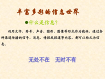 《丰富多彩的信息世界.8》PPT课件-七年级上册信息技术【西师大版】