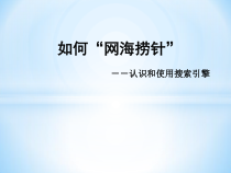 1.4《一起去寻宝——网上信息搜索》PPT课件8-七年级下册信息技术【西师大版】