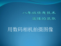 1.1.2-4《用手机或数码相机拍摄图片》PPT课件-八年级上册信息技术【重大版】
