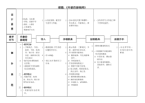 《炽热的情怀_外婆的澎湖湾》表格式教案-九年级上册音乐【桂教版】