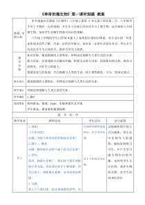 《第三节 神奇的微生物》教学设计4-苏教版生物八年级上册