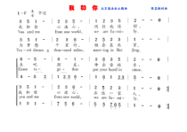 《北京奥运会主题曲《我和你》教学素材2-八年级上册音乐【花城粤教版】