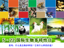 《第一节 生物多样性》PPT课件1-苏教版生物八年级上册