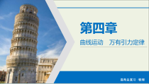 高考物理一轮复习课件第4章曲线运动万有引力定律第10讲曲线运动运动的合成与分解 (含详解)