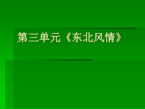 《东北风》PPT课件1-七年级上册音乐【辽海版】