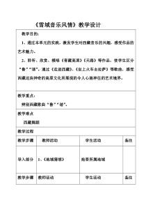 《青藏高原》教学设计1-八年级下册音乐【辽海版】