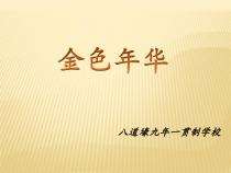 《金色年华》PPT课件-七年级上册音乐【辽海版】