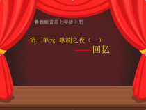 《卡门序曲 今夜无人入睡 复仇的火焰在我心中燃烧 回忆》PPT课件1-七年级上册音乐【鲁教版】