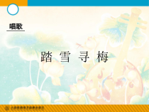 《踏雪寻梅》PPT课件2-八年级上册音乐【人教版】